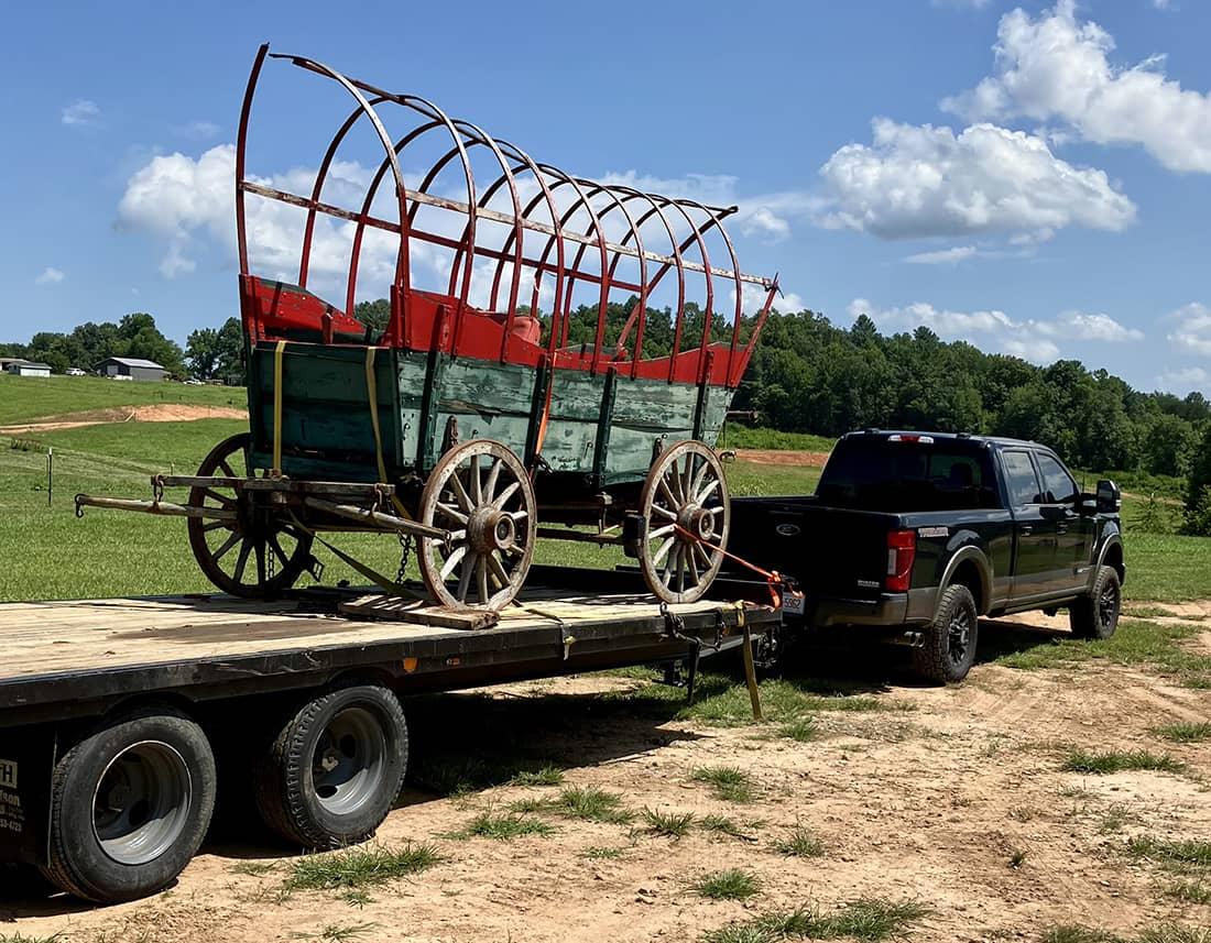 Wagon donated